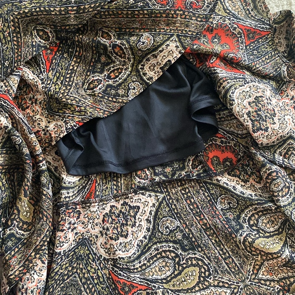 Express Multicolor Patterned Halter Dress - Picture 12 of 14